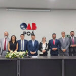 A posse da nova diretoria do Colégio de Presidentes da OAB no Alto Tietê