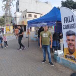 Vereador Edson Demétrio leva gabinete para a Praça Santo Antônio e apresenta prestação de contas